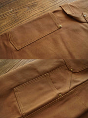 クラシックキャンバスログワークパンツ