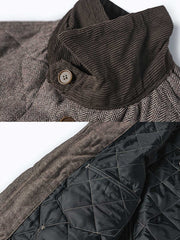 キルティング ワークジャケット