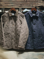 キルティング ワークジャケット