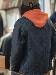 キルティング ワークジャケット