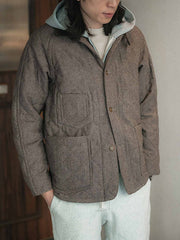 キルティング ワークジャケット