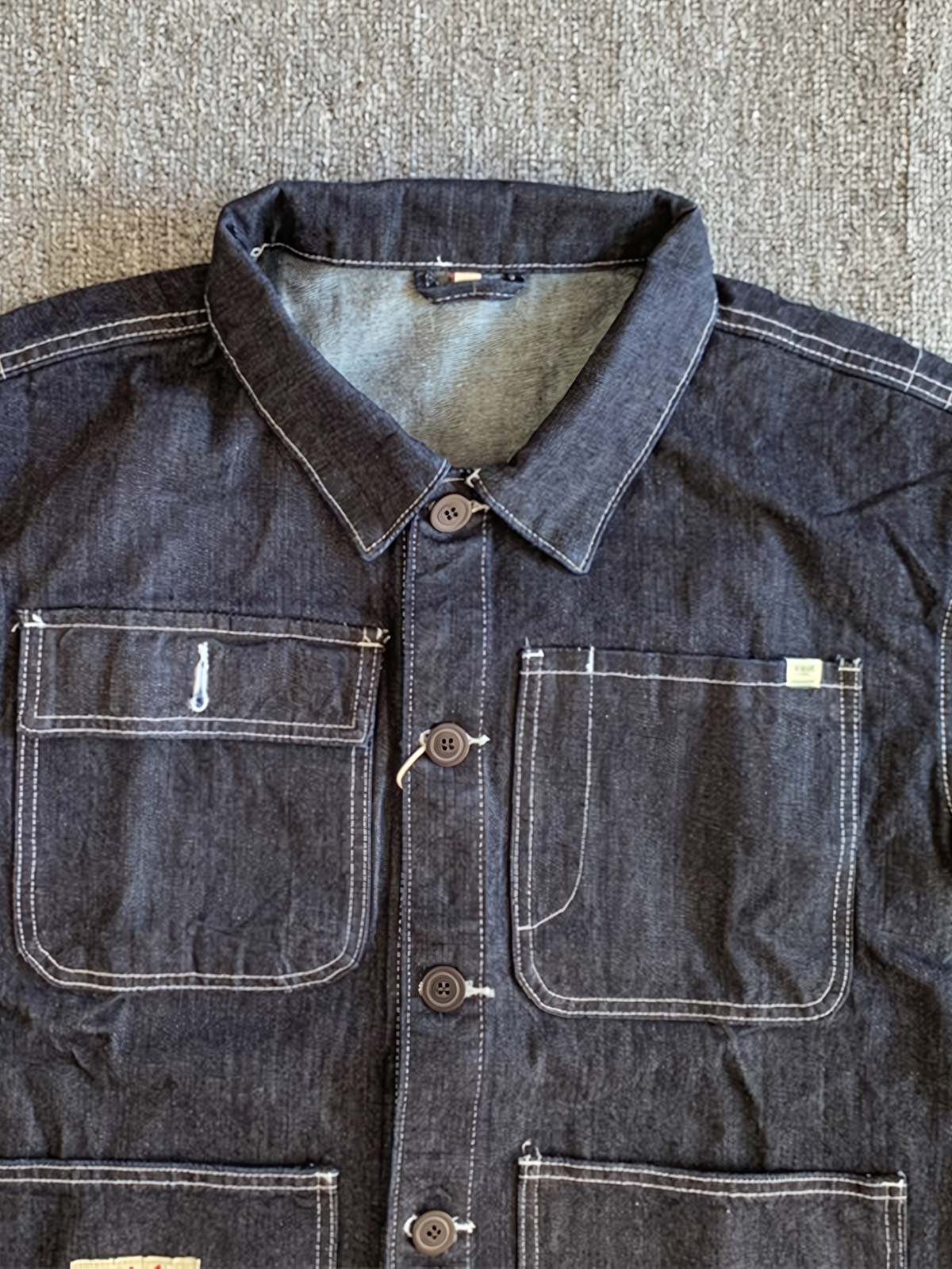 ポケットとウォッシュ加工の質感