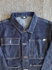 ポケットとウォッシュ加工の質感