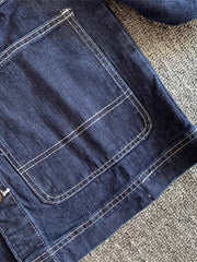 ウォッシュ加工 デニムジャケット