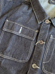 ポケットとウォッシュ加工の質感