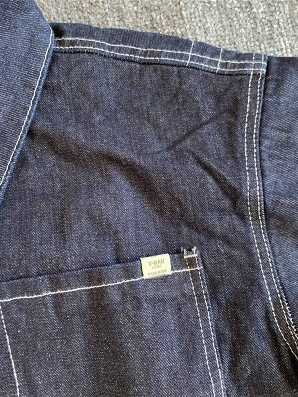 ポケットとウォッシュ加工の質感