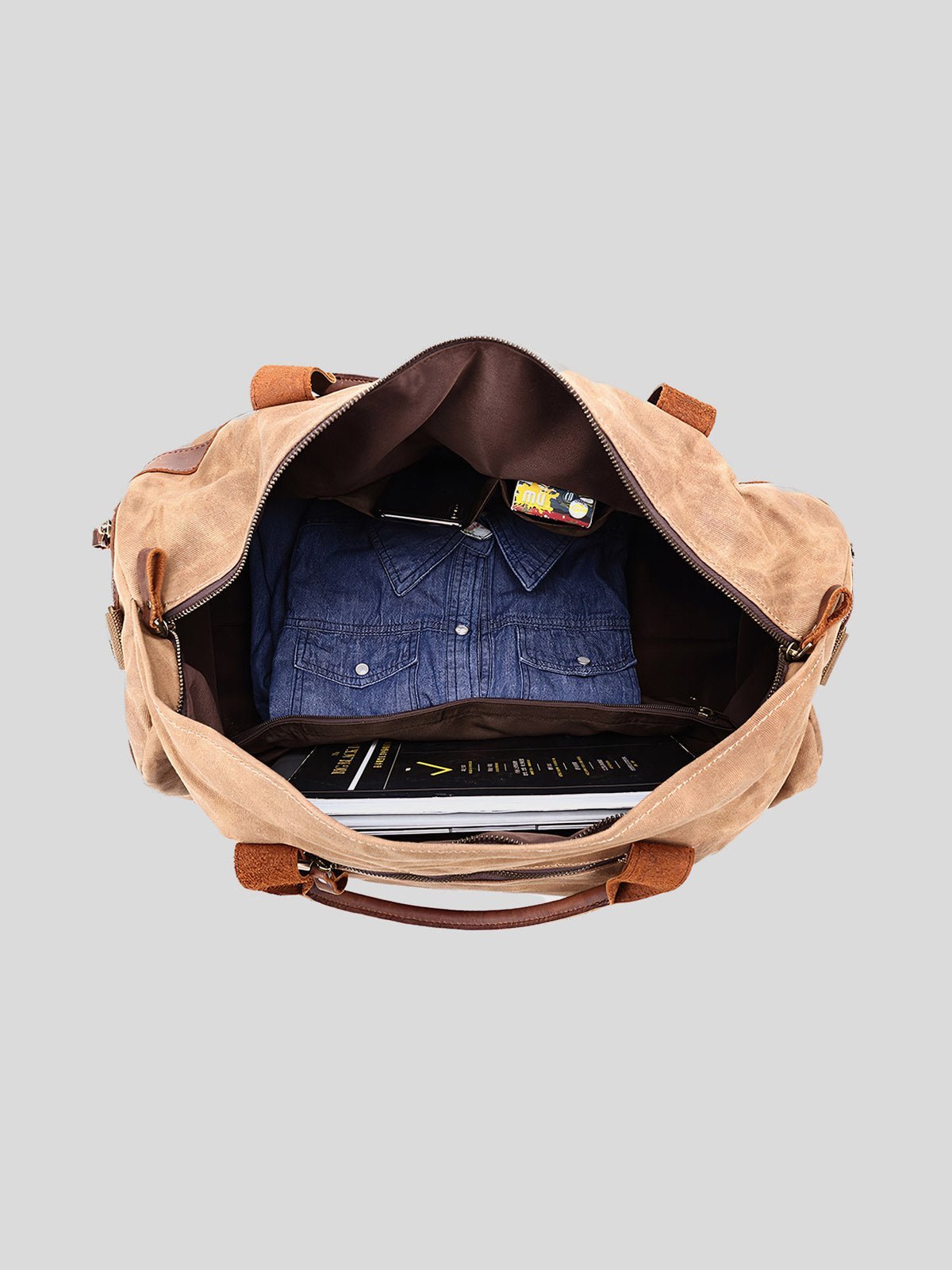 詳細画像:クラシック防水大容量トラベルバッグの詳細画像