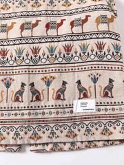 エジプト壁画プリントワークベスト