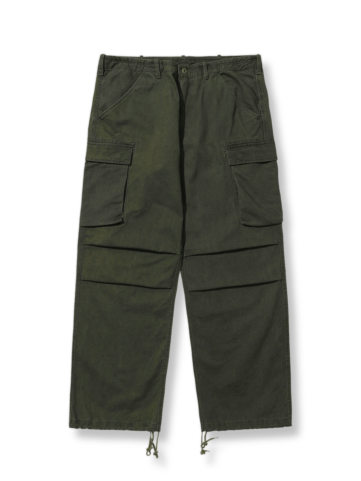 ヴィンテージウォッシュ多ポケットワークパンツ全貌