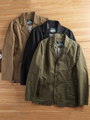 コットン テーラードジャケット