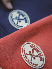 カラーブロック ニットポロセーター