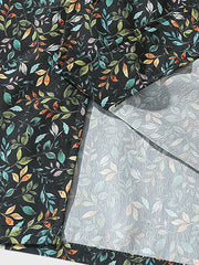 カラフルリーフ柄 アロハシャツ