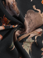 「百鬼夜行」柄 アロハキューバシャツ