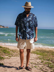 クラゲ柄 アロハシャツ