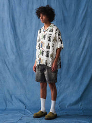 カードゲーム柄アロハシャツ