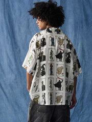 カードゲーム柄アロハシャツ