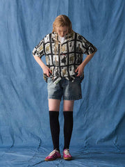 カードゲーム柄アロハシャツ