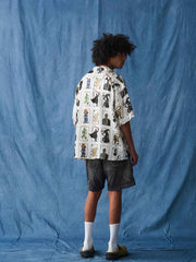 カードゲーム柄アロハシャツ