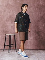 サンバビーチテーマハワイアンシャツ