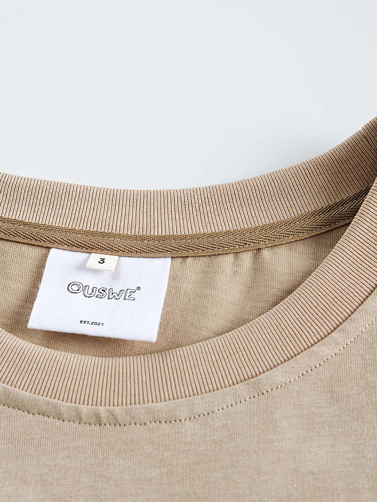 スノーフレークサンドウォッシュ加工のディテール