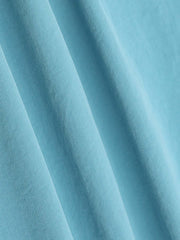 詳細画像: ガーメント洗いクロップド半袖シャツのディテール画像