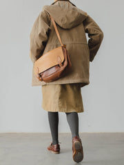 スエード フード付き ジャケット