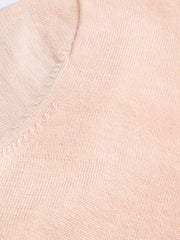 クルーネックショート スリーブニット