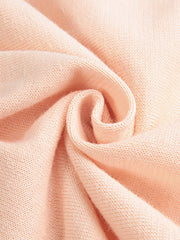 クルーネックショート スリーブニット