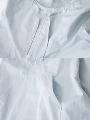 フーディーのフードとフロントポケットのディテールクローズアップ