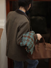 オーバーサイズウールブレザー