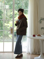 オーバーサイズウールブレザー