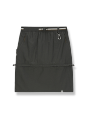 製品画像: ジッパー取り外しアウトドアハイキングスカートの正面図