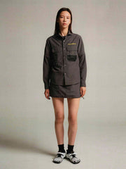 ジッパー取り外しアウトドアハイキングスカート