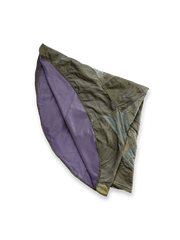 解体リメイク軍用帆布パッチワークラグの全体画像