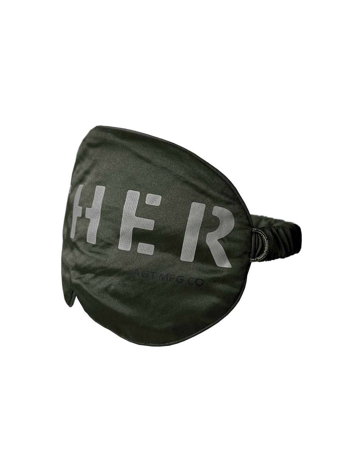 製品画像:ゴーグルデザイン アイマスクの正面画像です。快適な着用感が特徴です。
詳細画像:アイマスクの素材とディテールの詳細画像です。軽量ナイロンと柔らかいファイバー素材を使用しています。