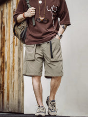 アウトドア ベルト付き ショートパンツ