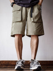アウトドア ベルト付き ショートパンツ