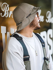 リバーシブル仕様 バケットハット【ハット&ウォレット両用】