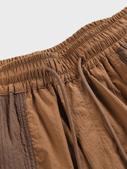 カラーブロック ビーチショーツ