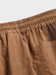 カラーブロック ビーチショーツ