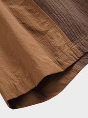 カラーブロック ビーチショーツ