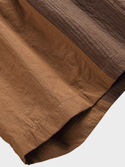 カラーブロック ビーチショーツ