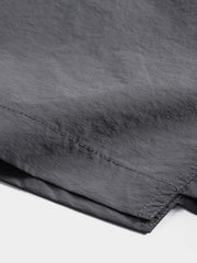 アシンメトリーパッチワーク ナイロン ショートパンツ