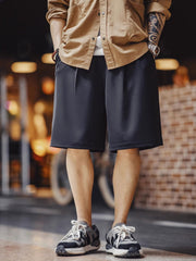 イージーパンツ ノンアイロン 抗チンクル ショートパンツ