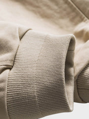 ゴム裾 フーデッドパーカー