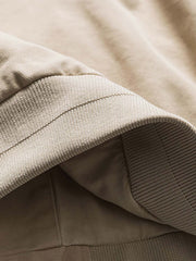 ゴム裾 フーデッドパーカー