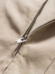 ゴム裾 フーデッドパーカー