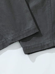 シングルポケット着脱式ベルト付きワークパンツ