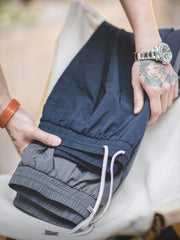 シワ加工 機能パンツ