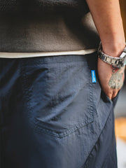 シワ加工 機能パンツ